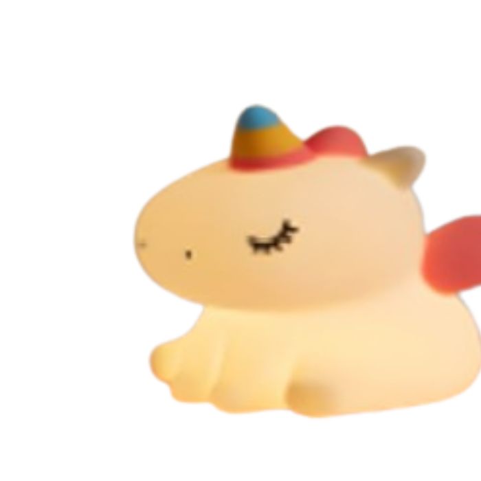 Veilleuse en silicone licorne