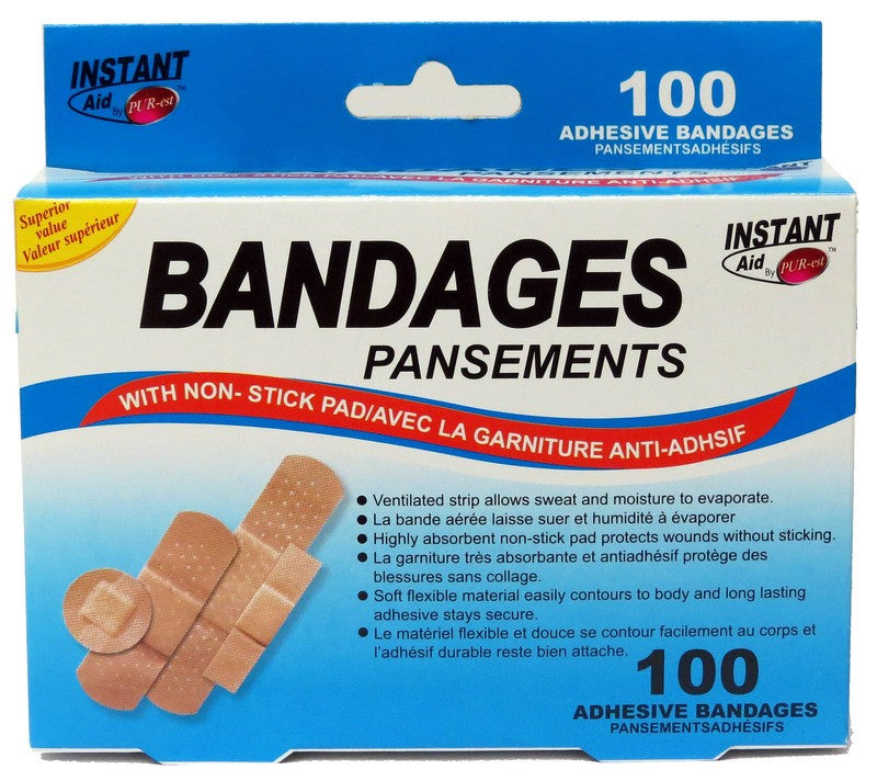 Pansement en plastique (paquet de 100)