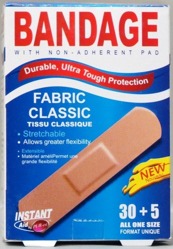 Pansement en tissu (paquet de 35)