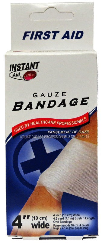 Pansement de gaze 4 pouces x 13,5 pieds
