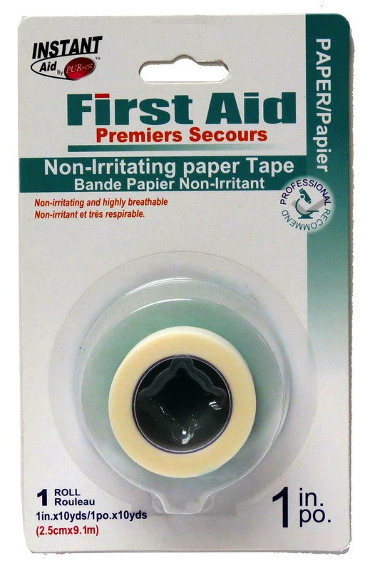 Ruban adhésif en papier pour pansement 1 pouces x 30 pieds