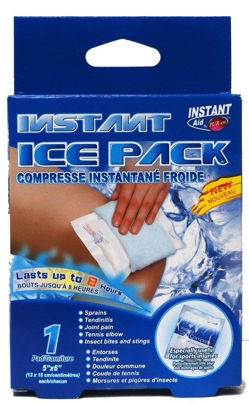 Compresse froide instantanée 15 cm x 13 cm