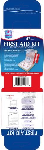 Trousse de premier soin 42 morceaux