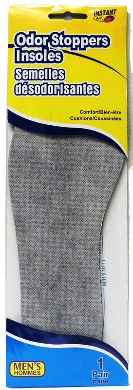 Semelle désodorisante pour homme