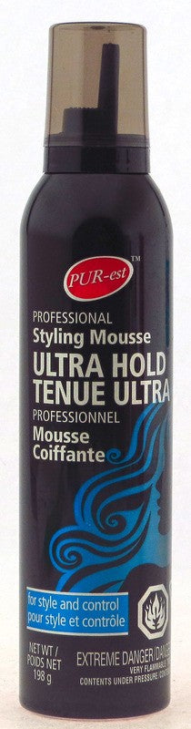 Mousse coiffante tenue ultra 198 g Pur-est