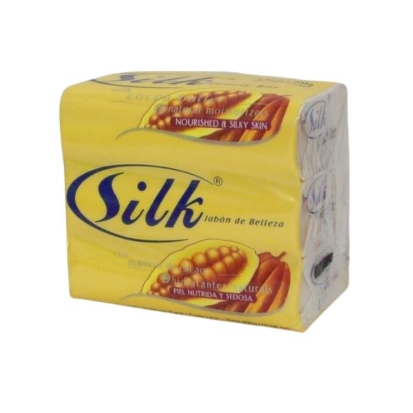 Savon hydratant 100 g Silk beurre de cacao (paquet de 3)