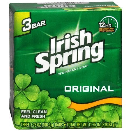 Savon original 106 g Irish Spring (paquet de 3)