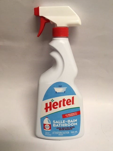 Nettoyant pour salle de bain 700 ml avec javellisant
