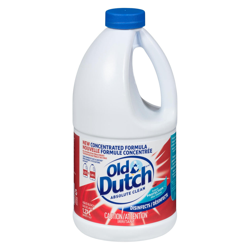 Eau de javel concentrée Old Dutch absolute clear 1.27 L