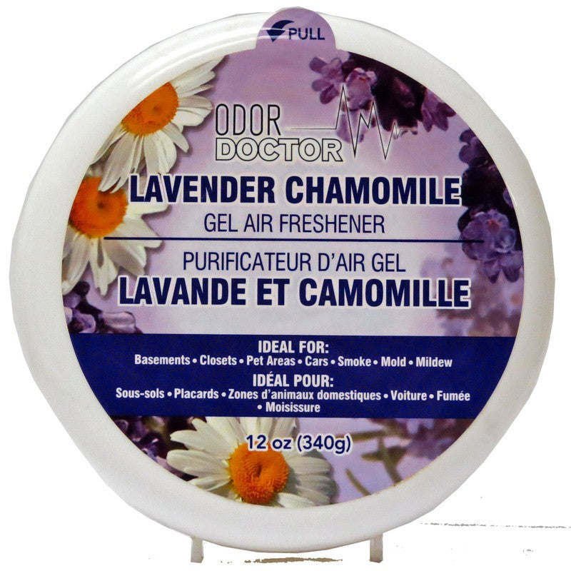 Purificateur d'air en gel 340 g Odor Doctor lavande et camomille