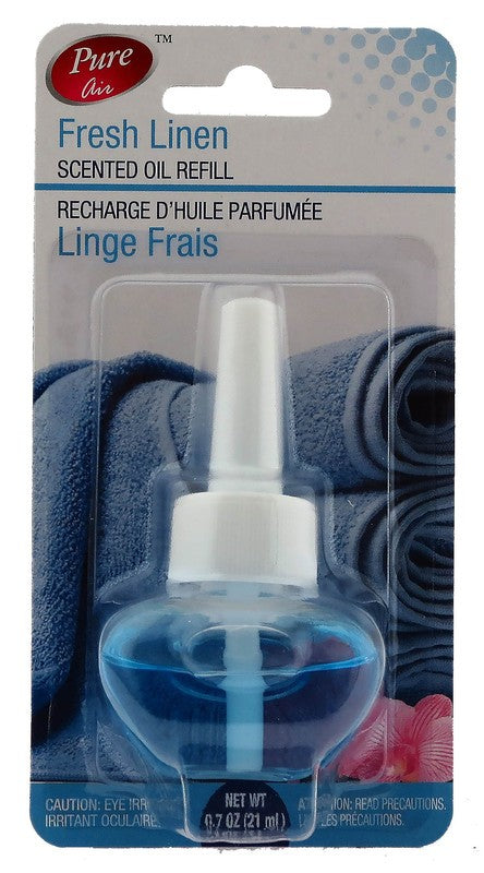 Recharge d'huile parfumée 21 ml Pure Air linge frais