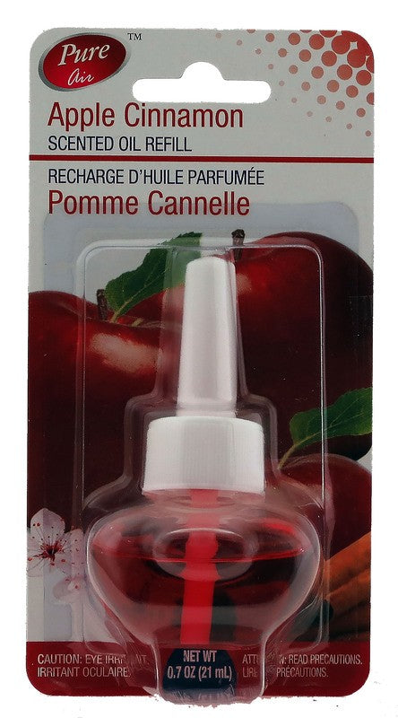 Recharge d'huile parfumée 21 ml Pure Air pomme cannelle