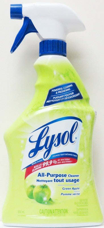 Nettoyant tout usage 650 ml Lysol pomme verte