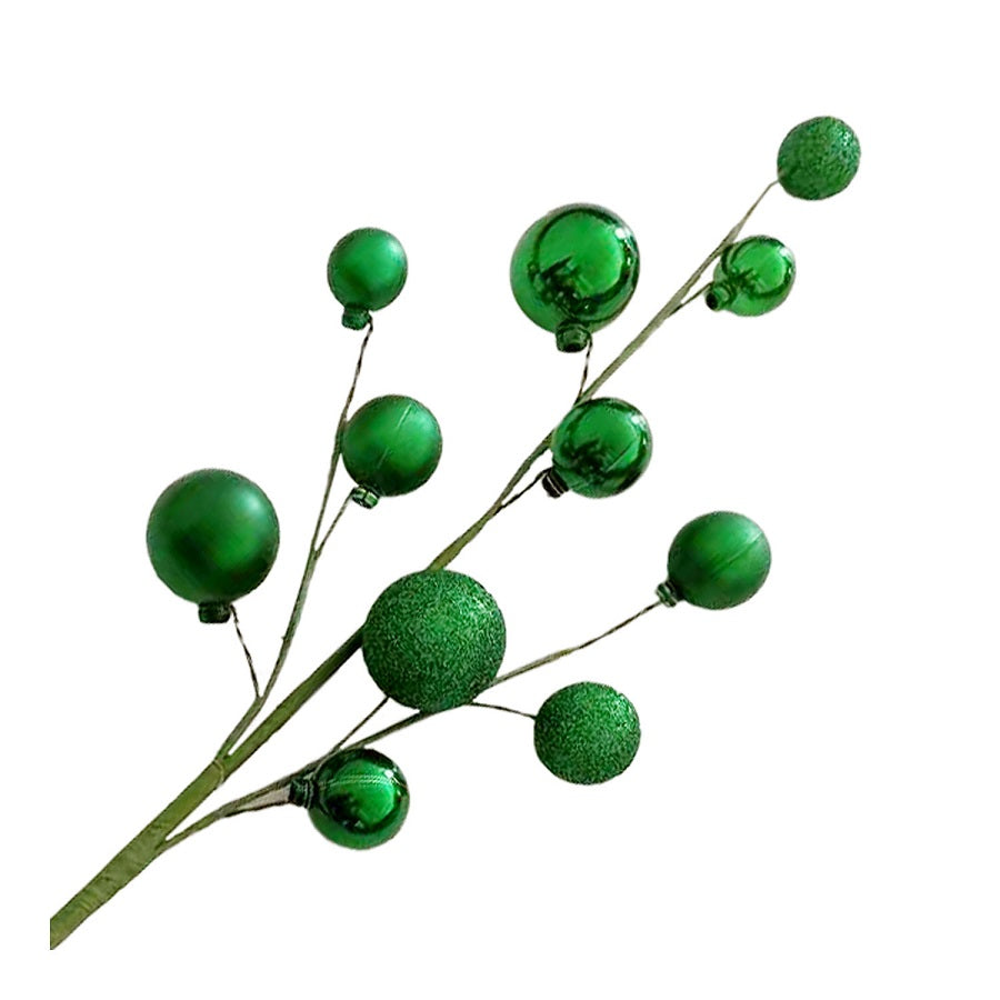 Branche de boule verte 23 po