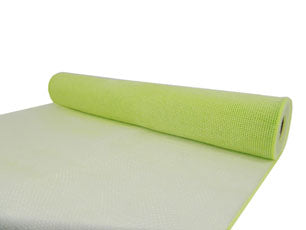 Rouleau de tulle vert lime pailleté 21 po x 10 verges
