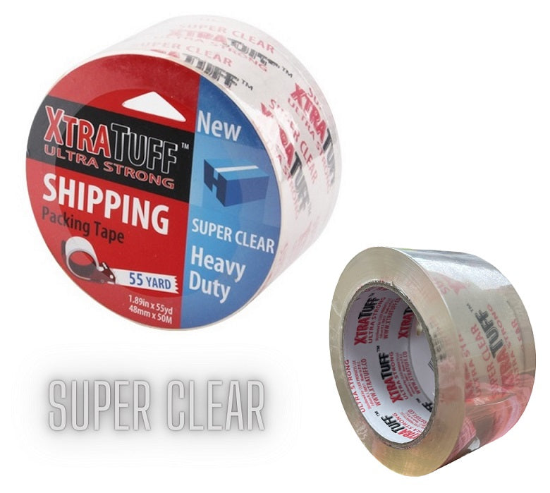 Ruban adhésif super clair 48 mm x 50 m