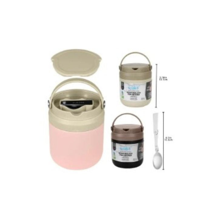 Thermos en acier inoxydable 20 oz avec cuillère