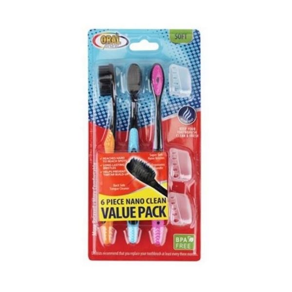 Brosse à dent Oral Fusion (paquet de 3)
