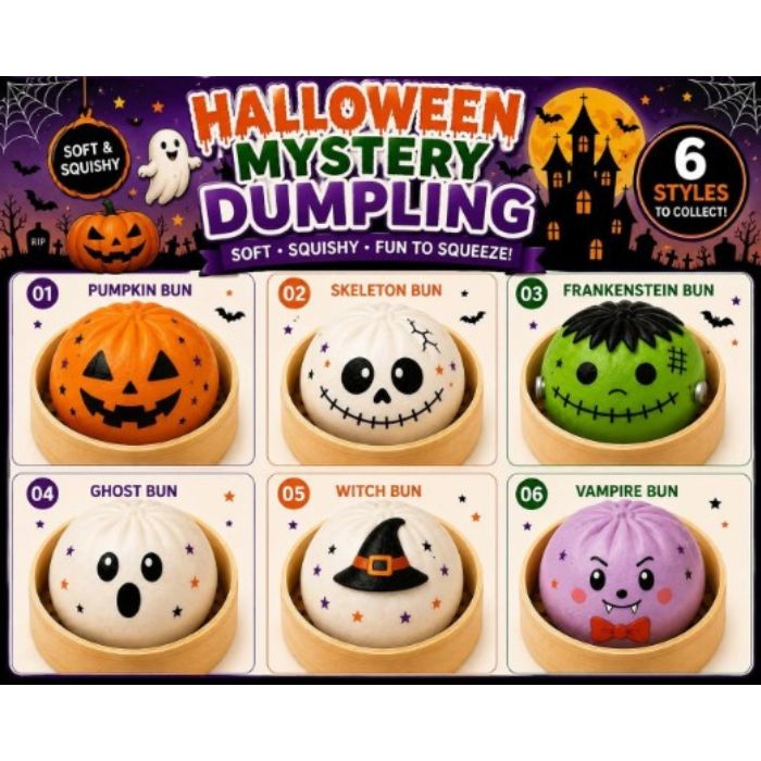 Squishy Dumpling jouet mystère d'Halloween