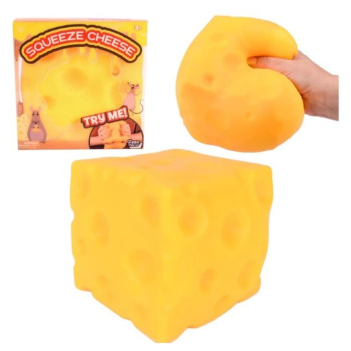 Fromage géant sensoriel anti-stress à presser