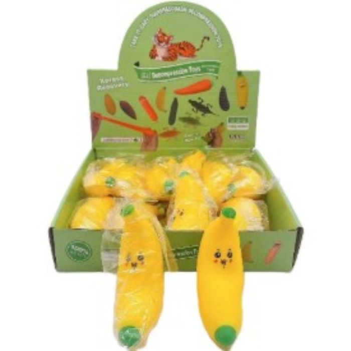 Banane sensoriel anti-stress à presser