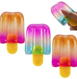 Popsicle sensoriel anti-stress à presser