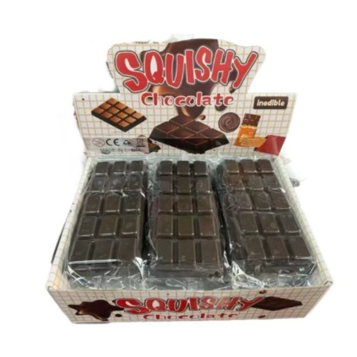 Barre de chocolat sensoriel anti-stress à presser