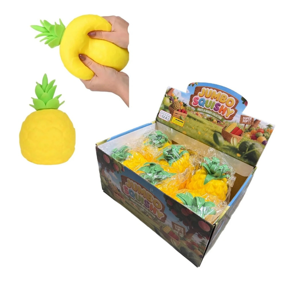 Ananas géant sensoriel anti-stress à presser