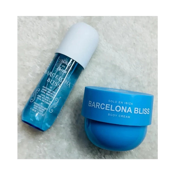 Ensemble de 2 produits pour le corps (brume parfumée 180 ml et crème pour le corps 50 g) fragrance Barcelona Bliss
