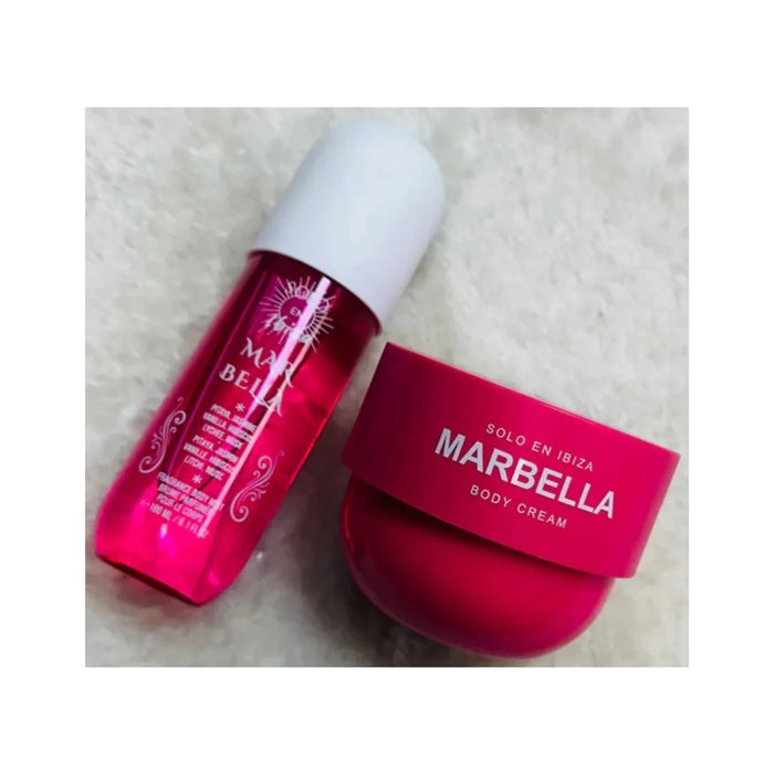 Ensemble de 2 produits pour le corps (brume parfumée 180 ml et crème pour le corps 50 g) fragrance Marbella