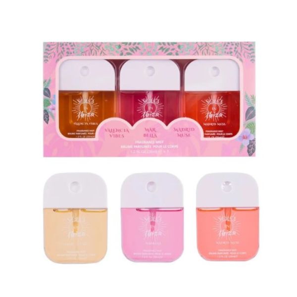 Ensemble de 3 brume parfumée pour le corps 35 ml Solo en Ibiza