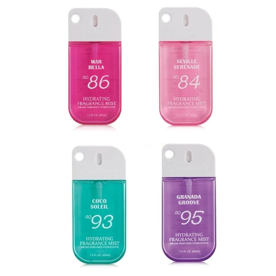 Brume parfumée hydratante 45 ml pour femme Scentabella