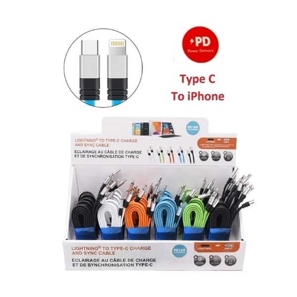 Câble de charge type-C vers lightning iPhone