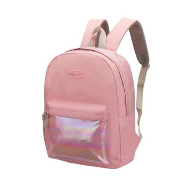 Sac à dos 42 cm x 34 cm Quest Glitzy rose