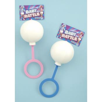 Hochet de bébé bleu géant