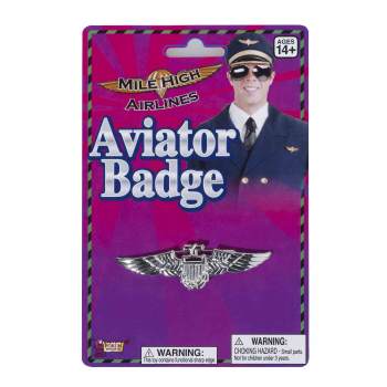 Insigne d'aviateur argent