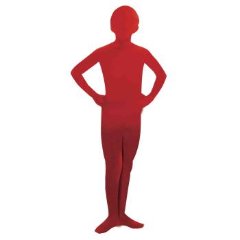 Costume enfant 2nd Skin rouge (M)
