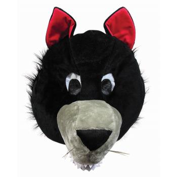 Masque mascotte adulte animal loup