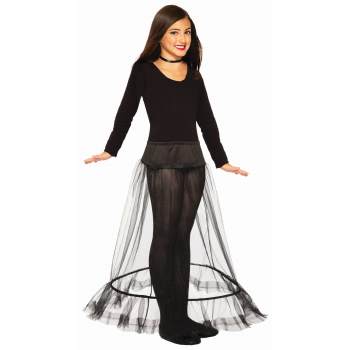 Crinoline noire pour costume de princesse pour enfant