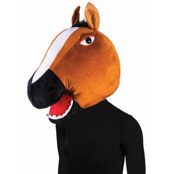 Masque mascotte adulte animal cheval