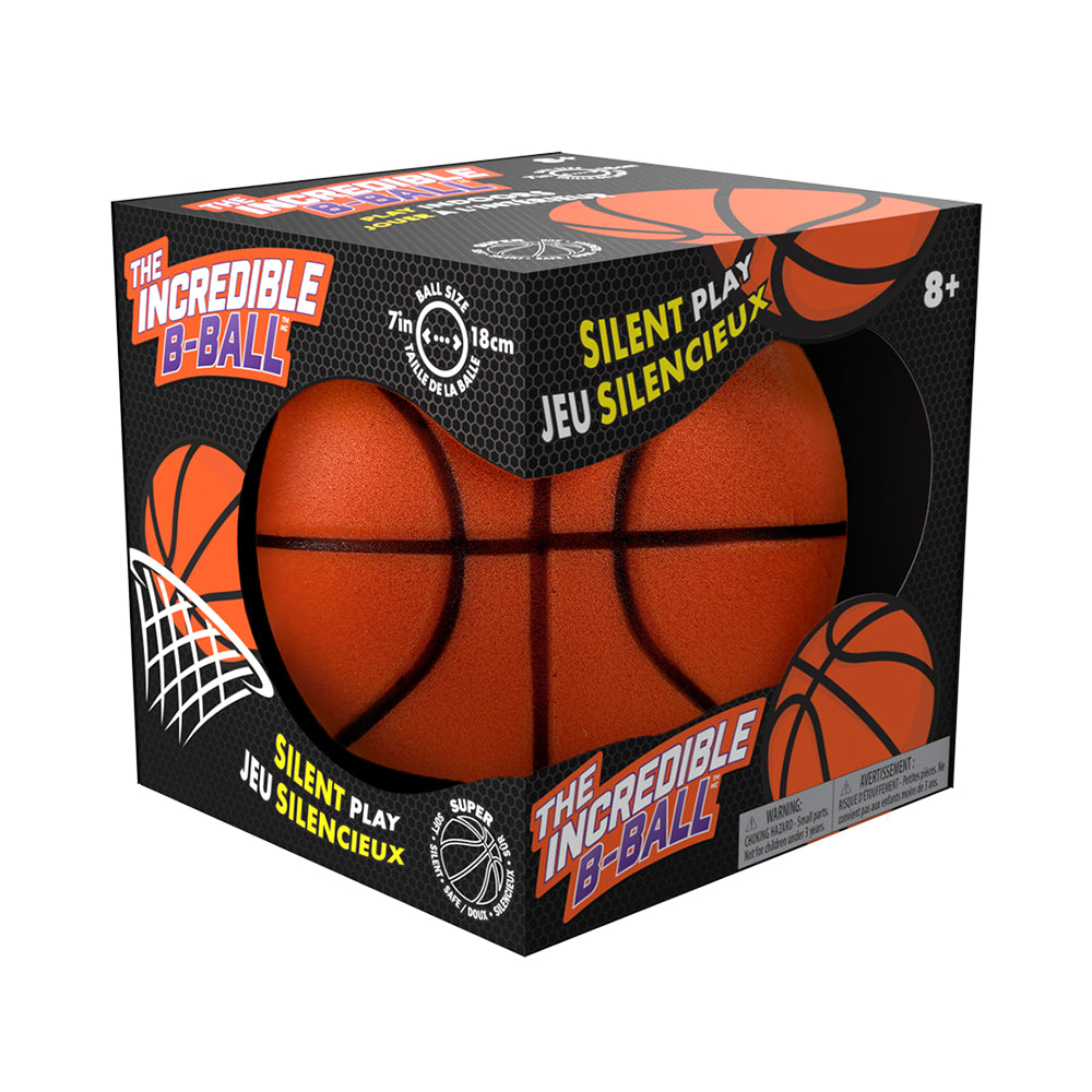 Ballon de basketball silencieux en mousse 7 po