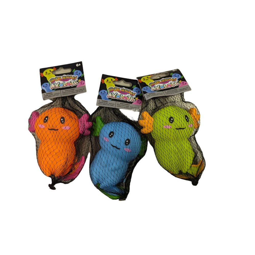 Jouet à presser figurine Axolotl