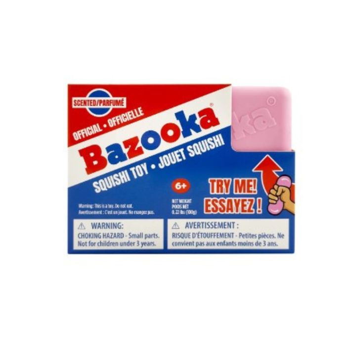 Imitation de gomme Bazooka sensoriel anti-stress à presser