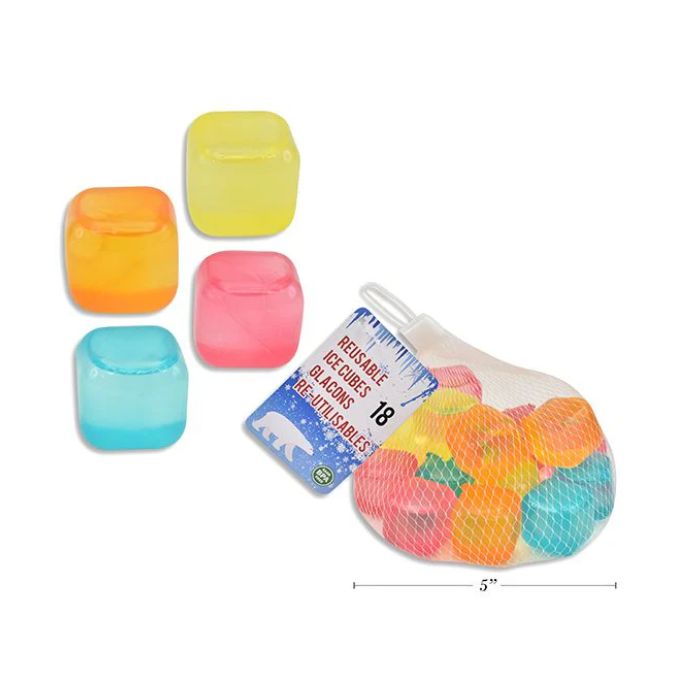 Cube glaçon réutilisable à congeler (paquet de 18)