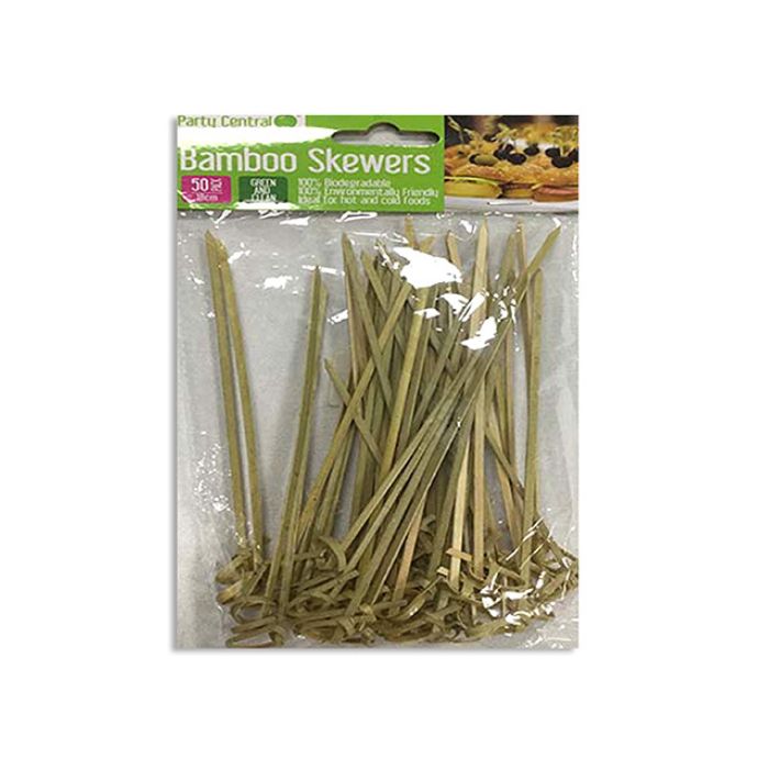 Mini brochette en bambou (paquet de 50)