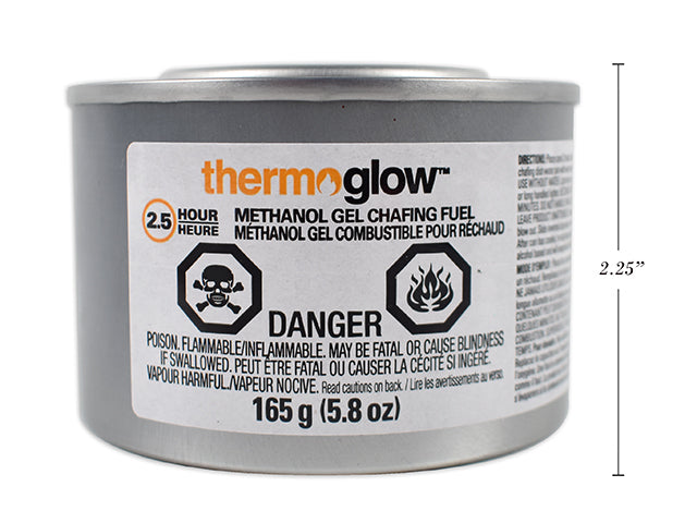 Combustible à fondue gel méthanol en canne 165 g