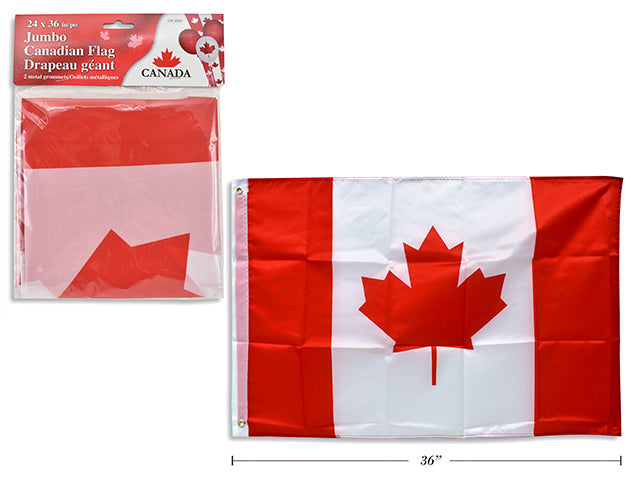 Drapeau du Canada 24 po x 36 po avec 2 oeillets en métal