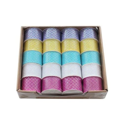 Ruban décoratif 1,75 po x 15 pi iridescent