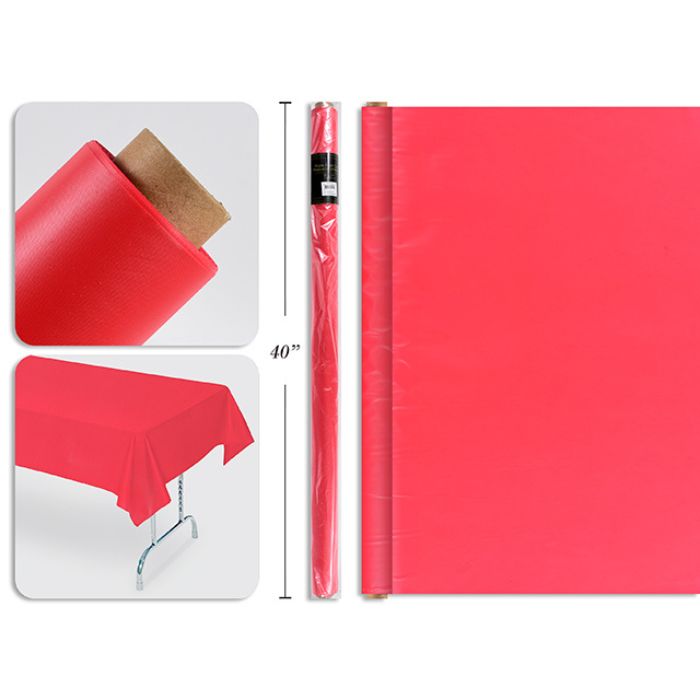Nappe en plastique en rouleau 40 po x 100 pi