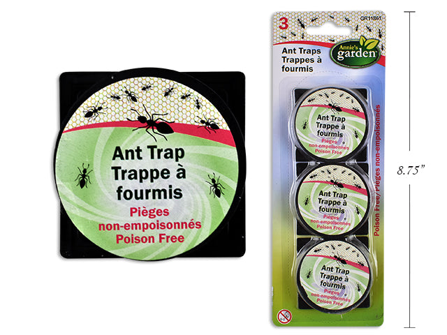 Trappe à fourmis non-empoisonnée (paquet de 3)